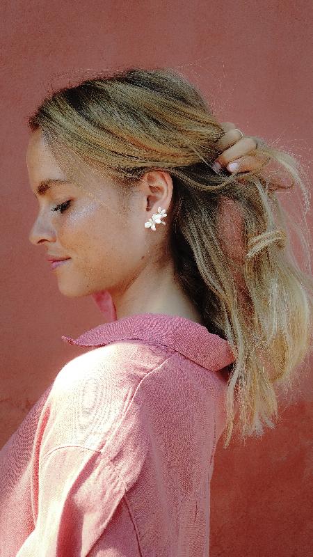 Bridal jewelry at Olympe showrooms