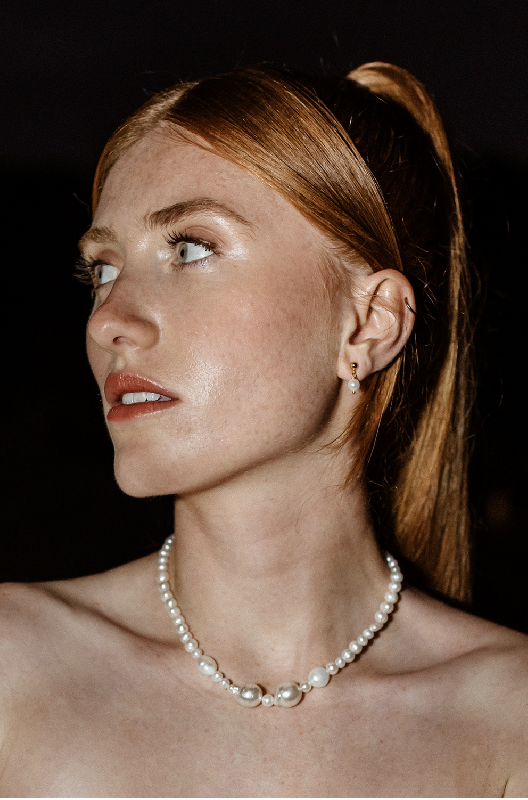 Bridal jewelry at Olympe showrooms