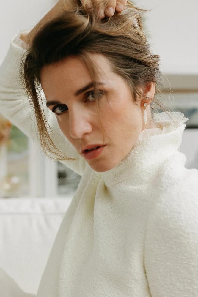 Bridal jewelry at Olympe showrooms