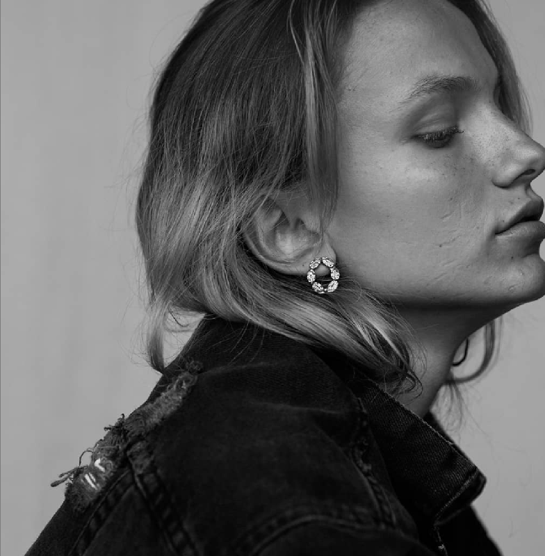 Bijoux Elise Tsikis : Modele Boucles d'oreilles Sterna 