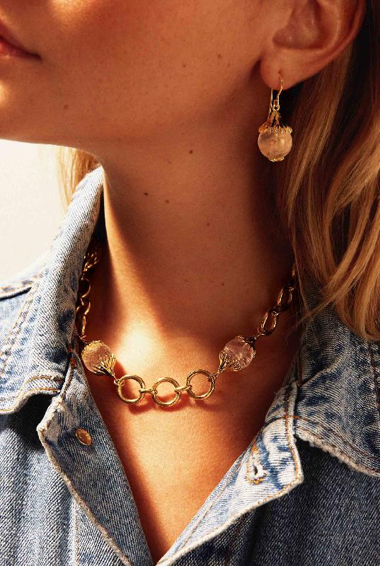 OUTLET Aurélie Bidermann : Modele Boucles d'oreilles Xena 