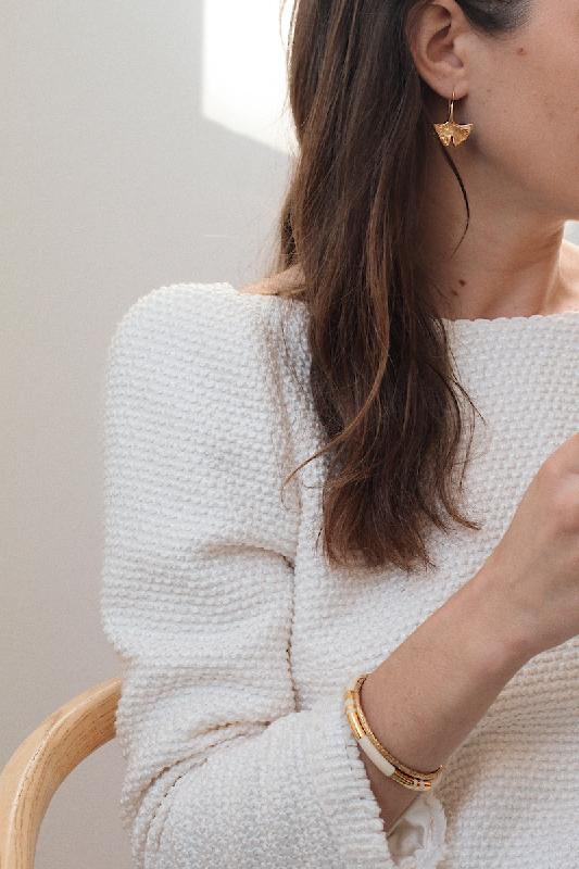 OUTLET Aurélie Bidermann : Modele Dormeuses Tangerine 