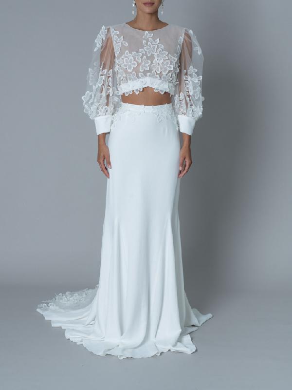 Robes de mariée Rime Arodaky : Modele Ensemble Amber-Beverly 