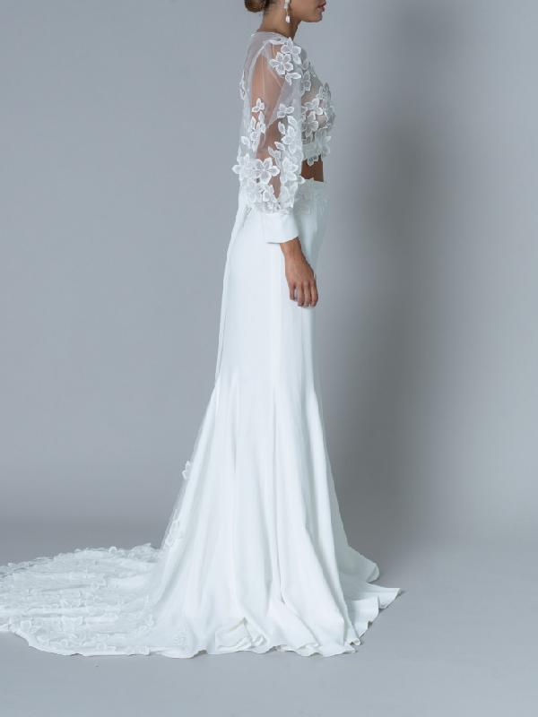 Robes de mariée Rime Arodaky : Modele Ensemble Amber-Beverly 
