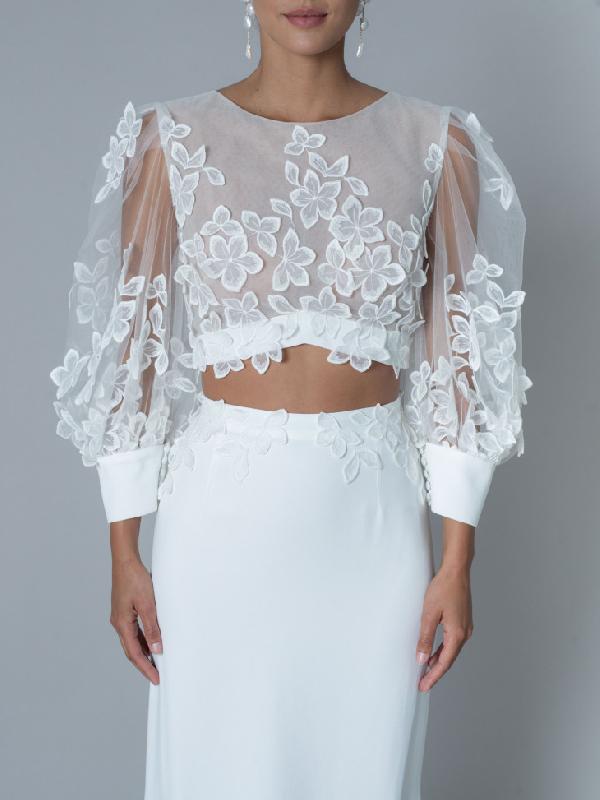 Robes de mariée Rime Arodaky : Modele Ensemble Amber-Beverly 