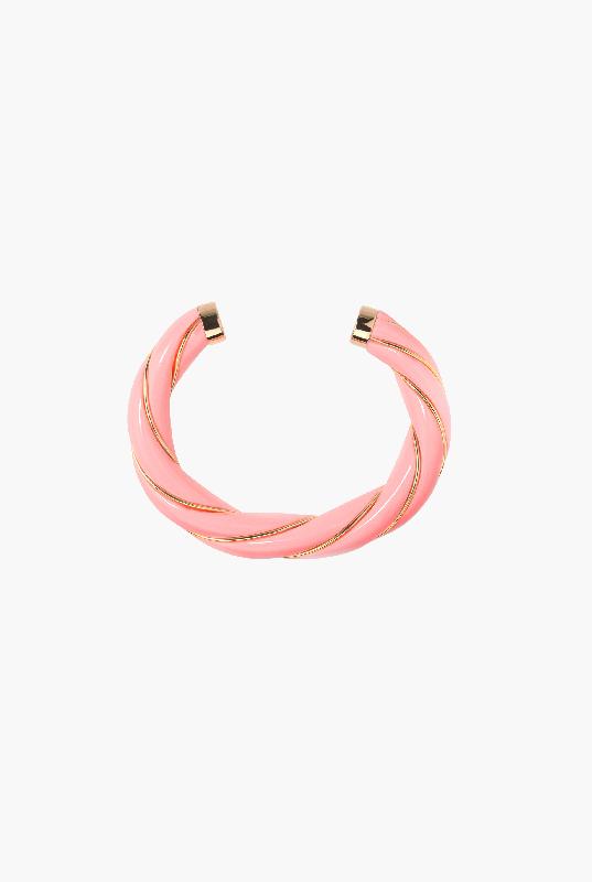 OUTLET Aurélie Bidermann : Modele Jonc torsadé Diana rose