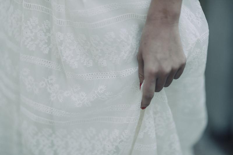 Robes de mariée Laure de Sagazan  : Modele Jupe Alberti (Bordeaux uniquement)