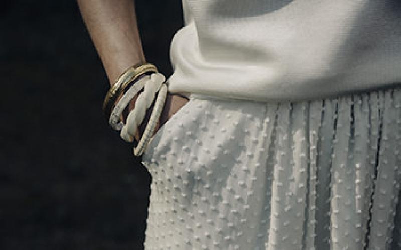 Robes de mariée Laure de Sagazan  : Modele Jupe Flamant