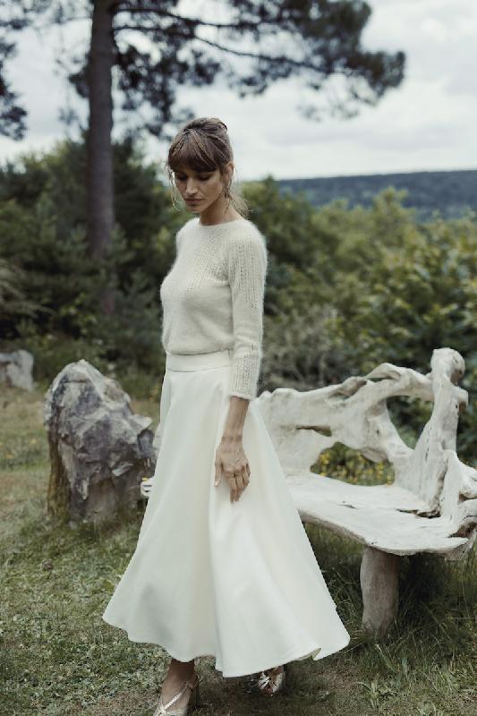 Robes de mariée Laure de Sagazan  : Modele Jupe Flore (Lyon)