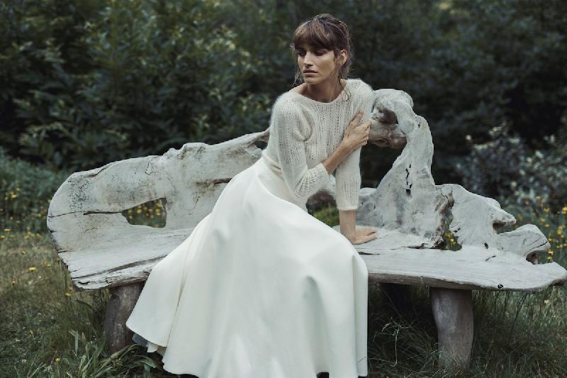 Robes de marie Laure de Sagazan  : Modele Jupe Flore (Lyon)