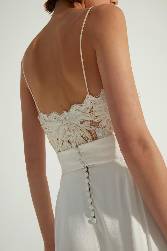 Robes de marie Atelier Blanche : Modele Jupe Louise & top Flore (Montpellier & Bordeaux)