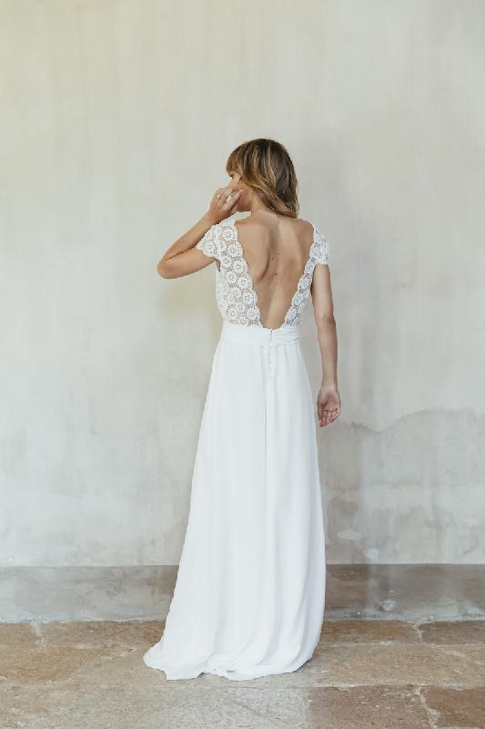 Robes de mariée Laure de Sagazan  : Modele Robe Baldwin (BORDEAUX, LYON)