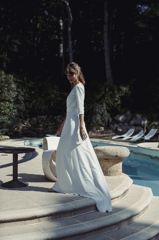 Robes de mariée Laure de Sagazan  : Modele Robe Chambon (Bordeaux)