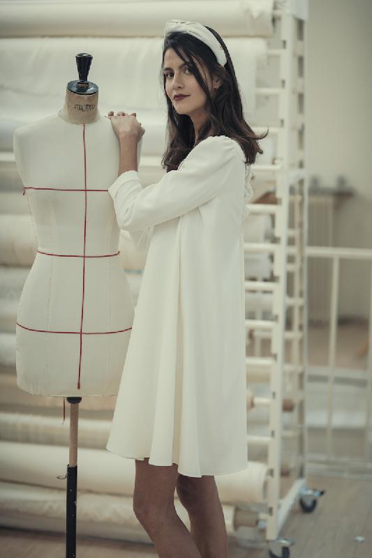 Robes de mariée Laure de Sagazan - Collection civile : Modele Robe Chedid (Bordeaux)