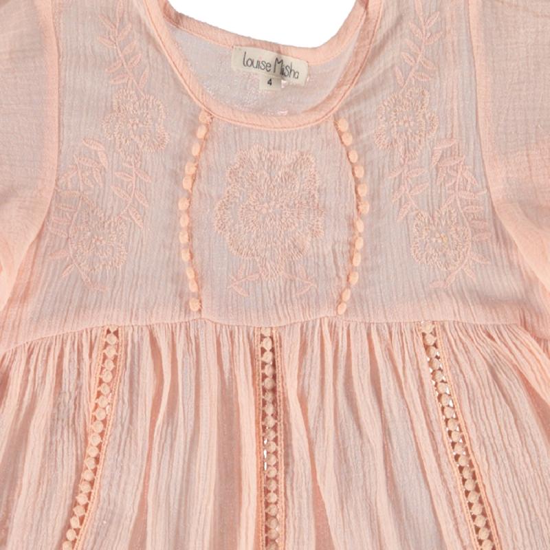 SOLDES Louise Misha : Modele Robe Emilie Nude