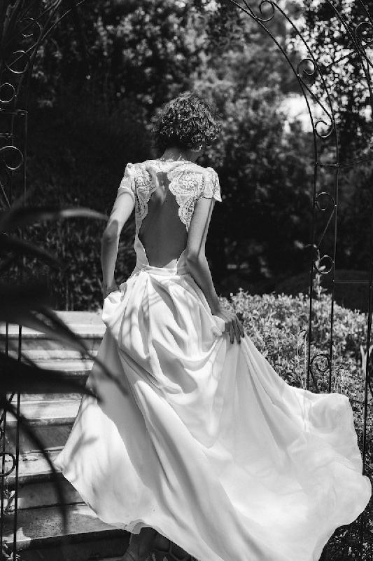 Robes de mariée Laure de Sagazan  : Modele Robe Ferré (Bordeaux, Montpellier)