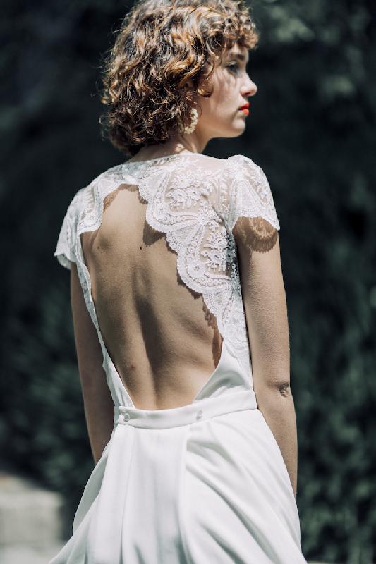Robes de mariée Laure de Sagazan  : Modele Robe Ferré (Bordeaux, Montpellier)