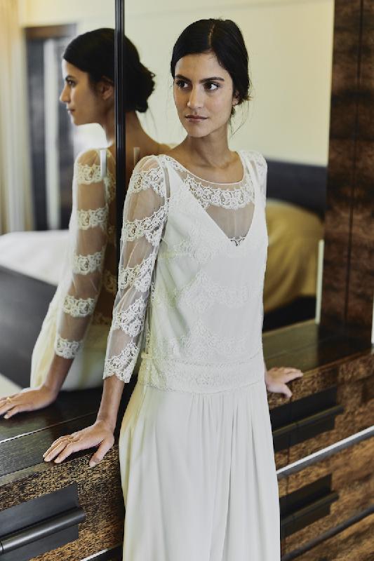 Robes de mariée Laure de Sagazan  : Modele Robe Gibson (Bordeaux uniquement)