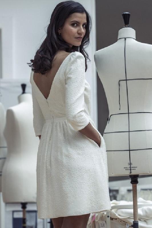 Robes de mariée Laure de Sagazan - Collection civile : Modele Robe Mercier