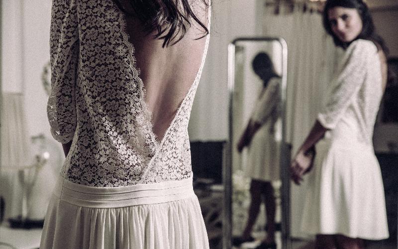 Robes de mariée Laure de Sagazan - Collection civile : Modele Robe Nerval