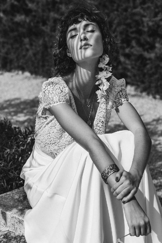 Robes de mariée Laure de Sagazan  : Modele Robe Sagan (Bordeaux, Montpellier)