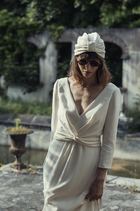 Robes de mariée Laure de Sagazan  : Modele Robe Satie (Nice & Bordeaux)