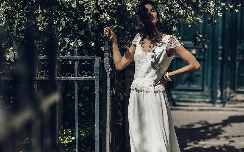 Robes de mariée Laure de Sagazan  : Modele Robe Vian (Montpellier & Bordeaux)