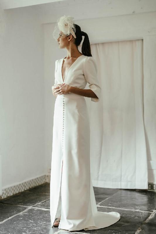 Robes de mariée Victoire Vermeulen : Modele Robe Victorine (Bordeaux & Montpellier)