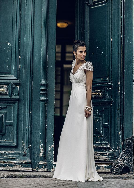 Robes de mariée Laure de Sagazan  : Modele Robe Zola ( Bordeaux et Lyon)