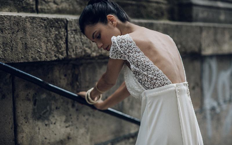 Robes de mariée Laure de Sagazan  : Modele Robe Zola ( Bordeaux et Lyon)
