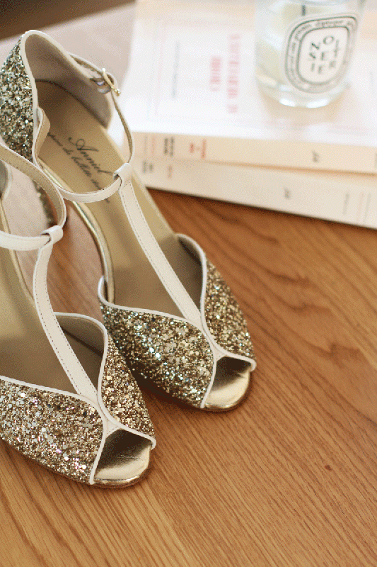 Wedding OUTLET Anniel Glitter Sandals