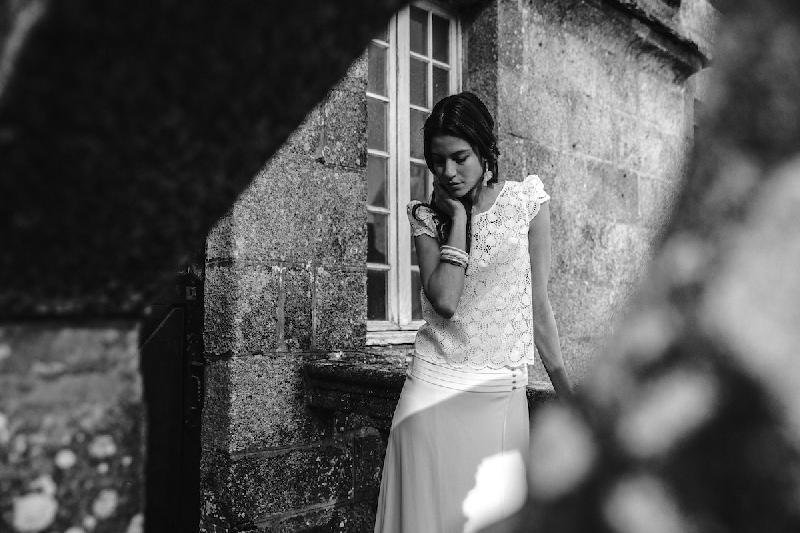 Robes de mariée Laure de Sagazan  : Modele Top Bergerac (Bordeaux)