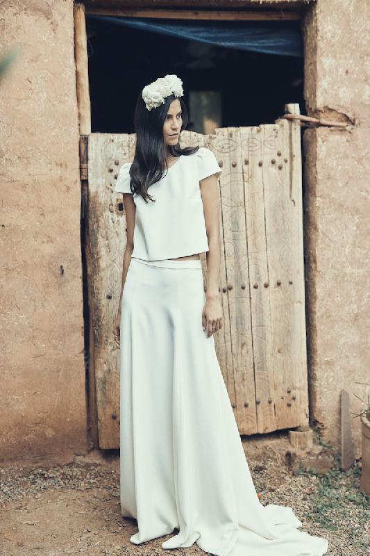 Robes de mariée Laure de Sagazan  : Modele Top Borel (Bordeaux)