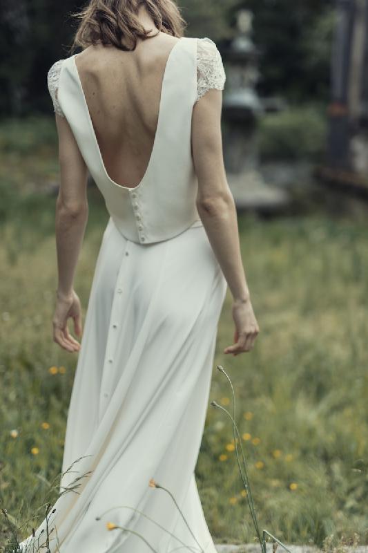 Robes de mariée Laure de Sagazan  : Modele Top Ennio (LYON)