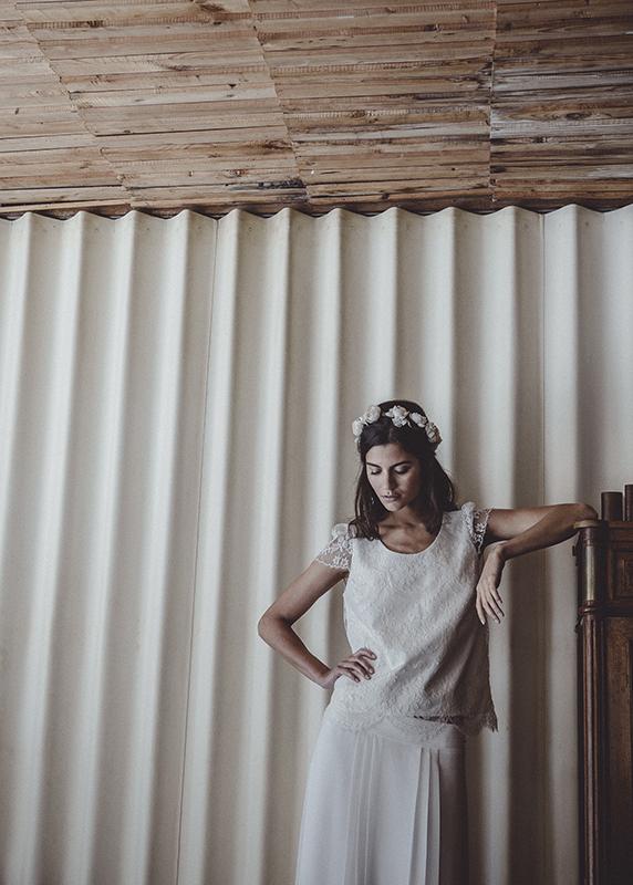 Robes de mariée Laure de Sagazan  : Modele Top Lynch (Montpellier)
