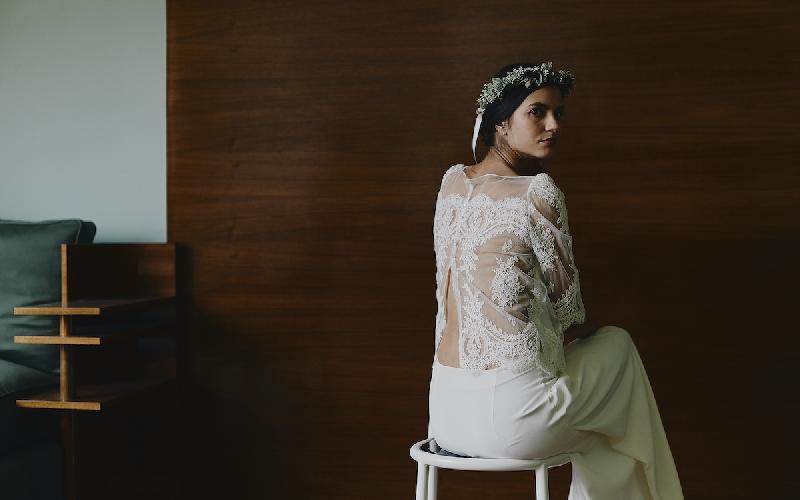 Robes de mariée Laure de Sagazan  : Modele Top Montand (à Lyon uniquement)