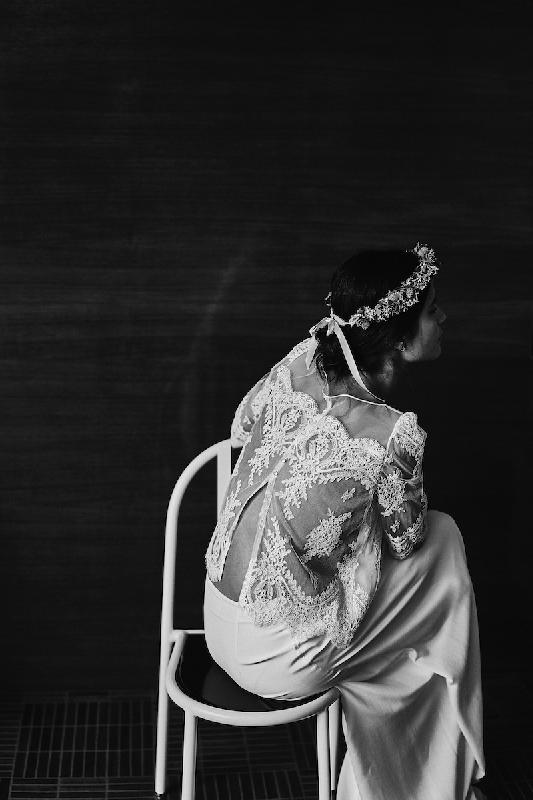 Robes de mariée Laure de Sagazan  : Modele Top Montand (à Lyon uniquement)