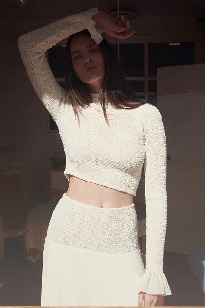 Robes de mariée Nos Archives : Modele Top Sienne et jupe Bari (Bordeaux, Montpellier, Lyon)