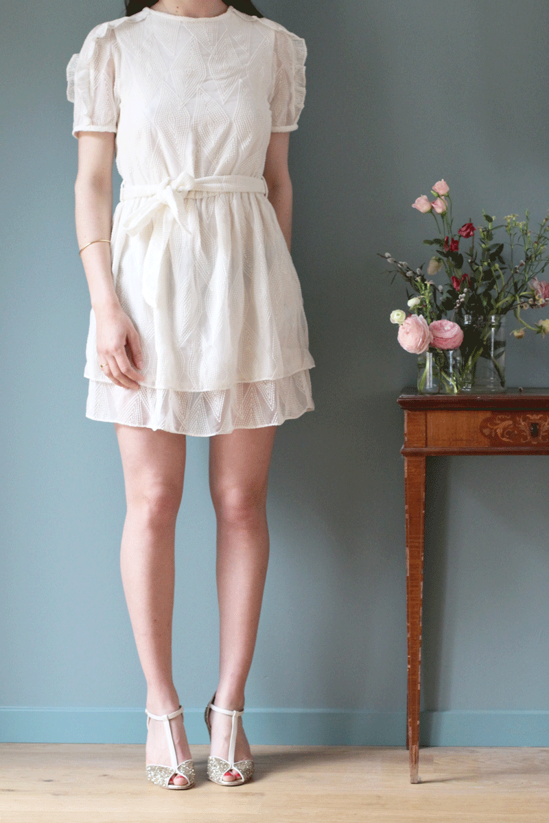 robe blanche sessun