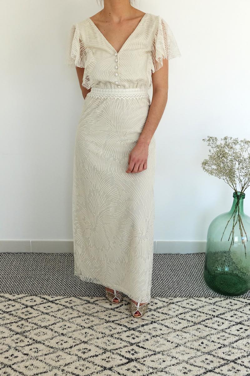 robe blanche sessun