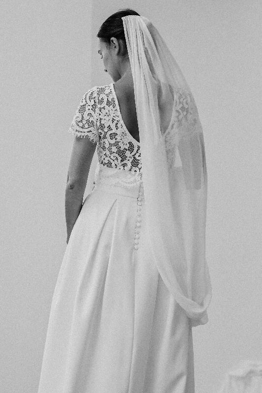 Robes de marie Victoire Vermeulen : Modele Top Arabesque (Montpellier, Bordeaux)